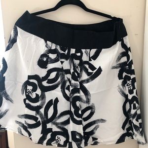 Black and white shirt